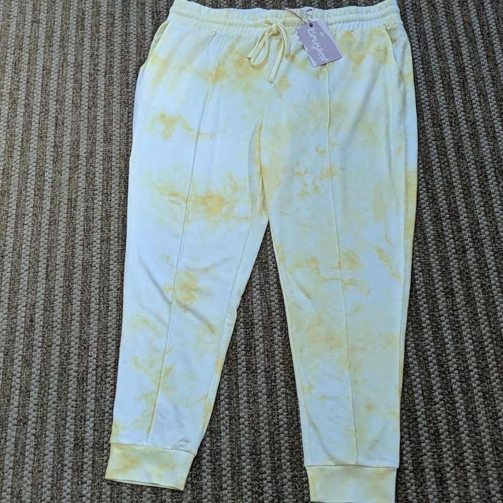 Brushed NEW Lounge Set Tie Dye Hoodie Pants 1X - Picture 4 of 13